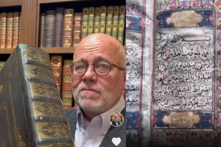 Kolektor Buku Antik  Asal Amerika Serikat Temukan Al Quran Berusia 253 Tahun di Jepang, Isinya Sama Persis
