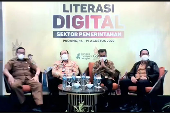 ASN Makin Cakap Digital - Literasi Digital Sektor Pemerintahan di Lingkungan ASN Provinsi Sumatera Barat