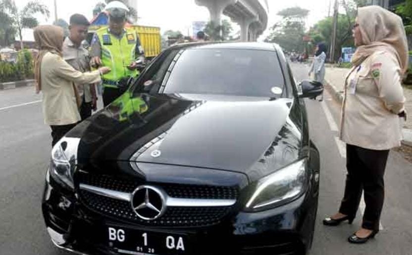 Dorong Pemilik Kendaraan Bayar Pajak, UPTB Pengelolaan Pendapatan Daerah Samsat Palembang III Gelar Razia
