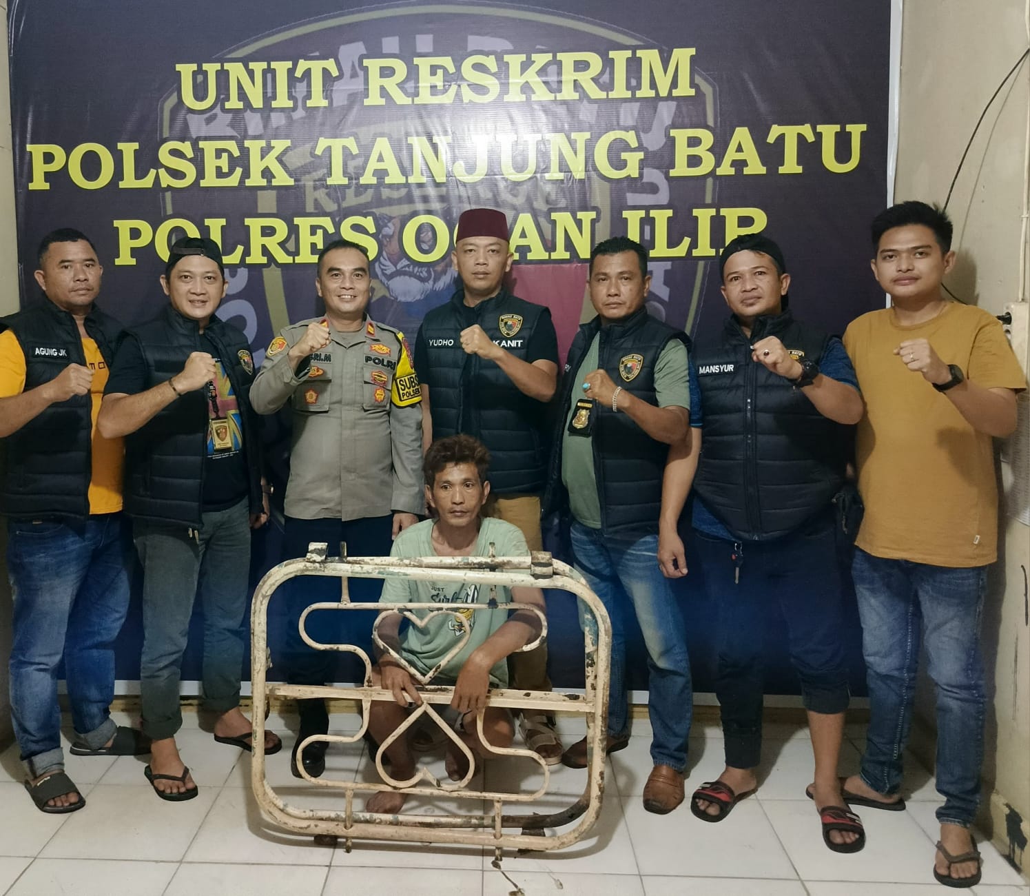 Spesialis Pencuri Rumah Kosong di Tanjung Batu Ogan Ilir Ditangkap Polisi, Barang Bukti Sempat Dikubur