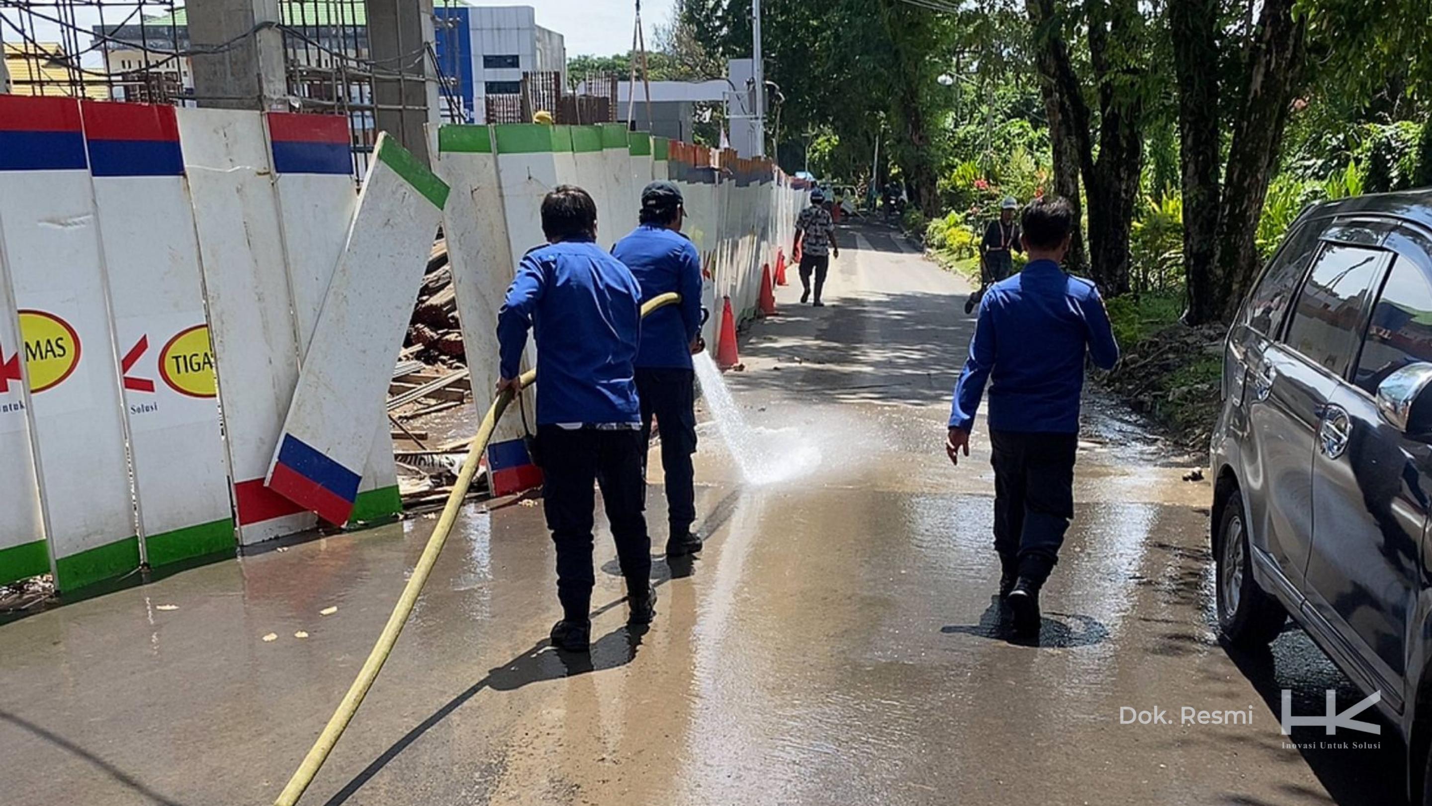Hutama Karya Perkuat Pengendalian Lingkungan pada Proyek Gedung Kanker Terpadu RSUP DR Kandou Manado