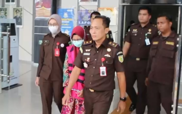 Selewengkan Dana Pengolahan Darah, Tersangka Bendahara UDD PMI Muara Enim Ditahan Kejari