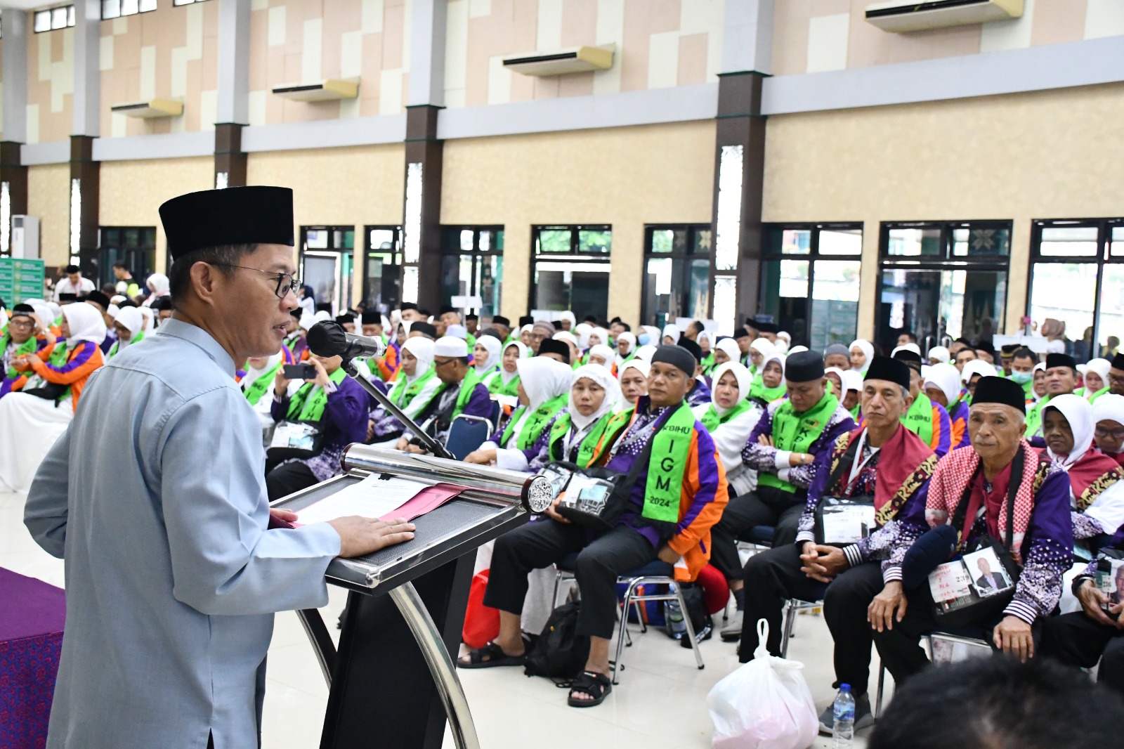 450 Jemaah Haji Kloter Terakhir Embarkasi Palembang Gelombang 1 Diberangkatkan Menuju Madinah