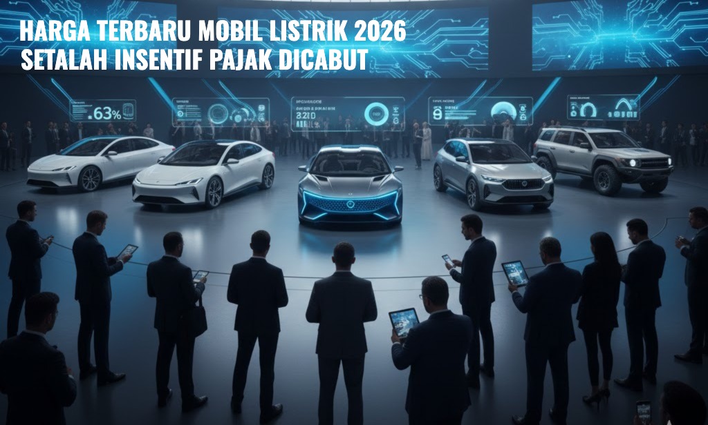 Insentif Dicabut, Harga Mobil Listrik Januari 2026 Langsung Naik Drastis