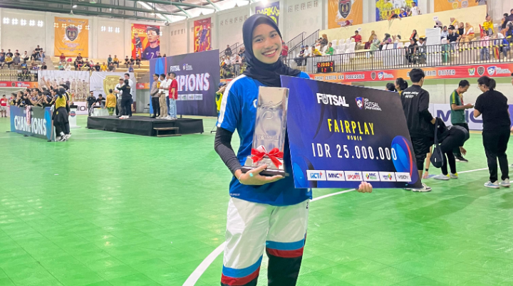 Mahasiswa Universitas Bina Darma Raih Peringkat 4 dan Gelar Fairplay Diajang Women Pro Futsal League 2024