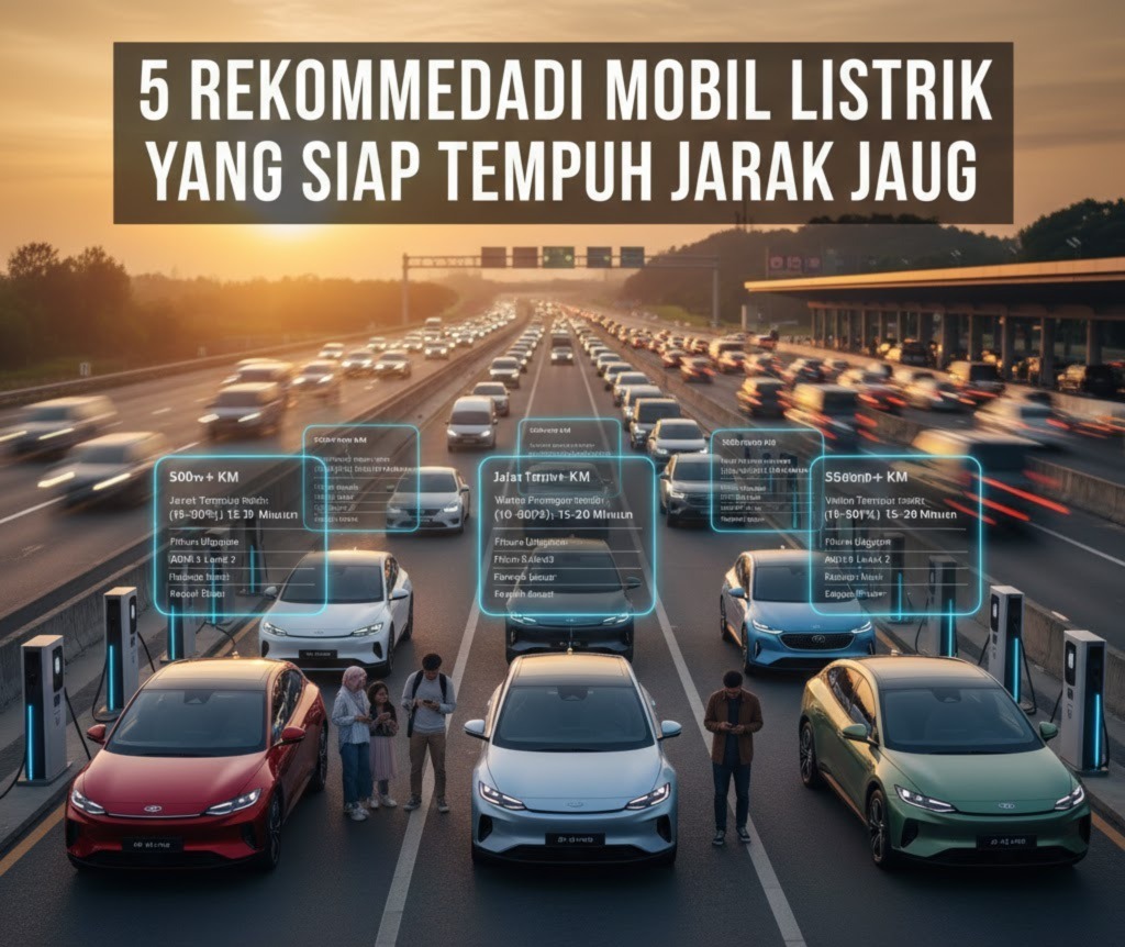Biar Mudik Tenang, Ini 5 Rekomendasi Mobil Listrik yang Siap Tempuh Jarak Jauh