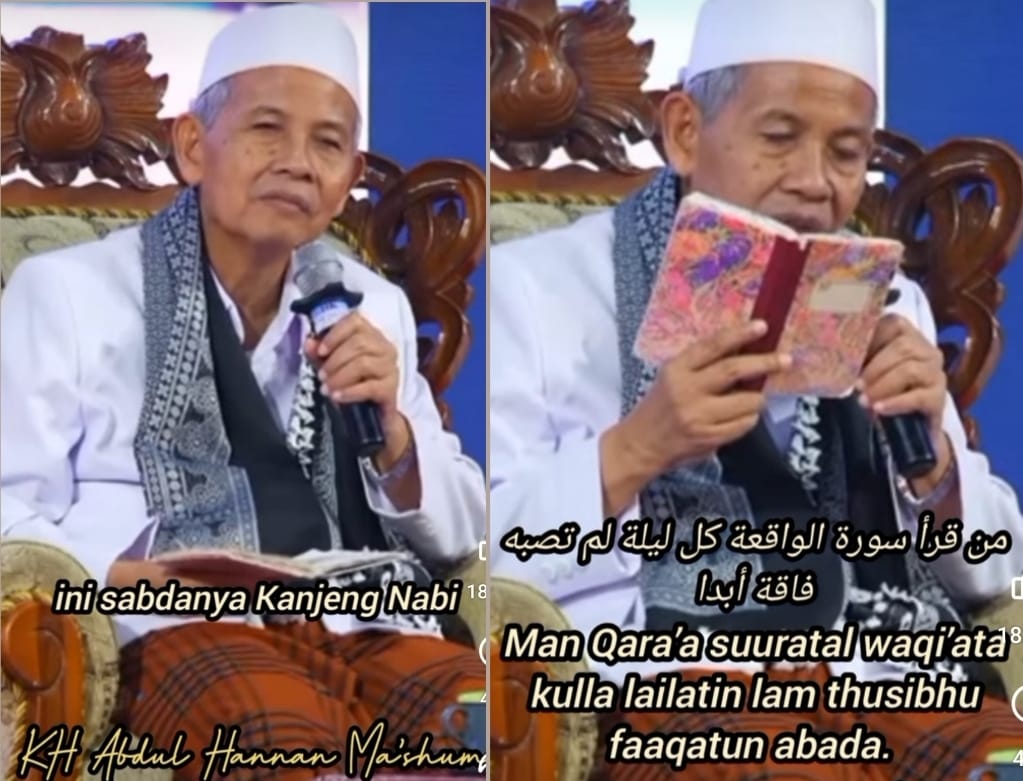 Ingin Rezeki Melimpah Tak Fakir Selamanya, Ijazah KH Abdul Hanan Ma'shum: Baca Surat Al-Waqiah Ini Waktunya