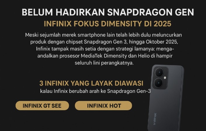 Hingga Akhir 2025 Infinix Fokus Chipset Dimensity, Tiga Seri Ini Layak Diwaspadai Kompetitor