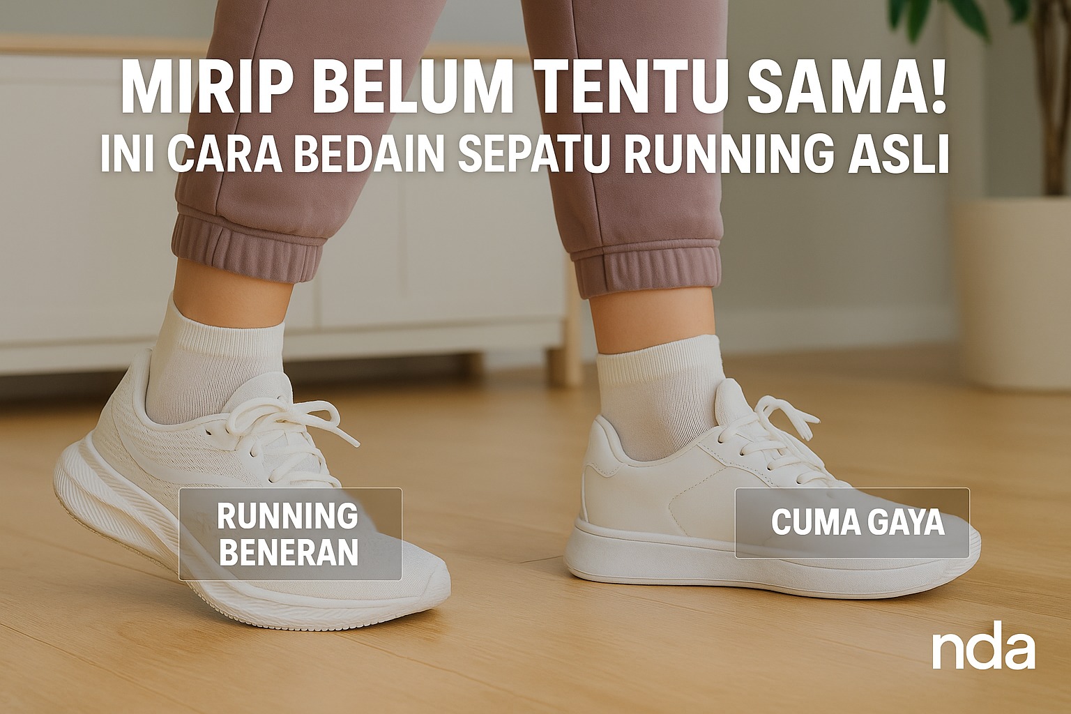 Begini Cara Bedain Sepatu Running Asli Buat Lari, Performa Kencang, Kaki tak Mudah Pegal