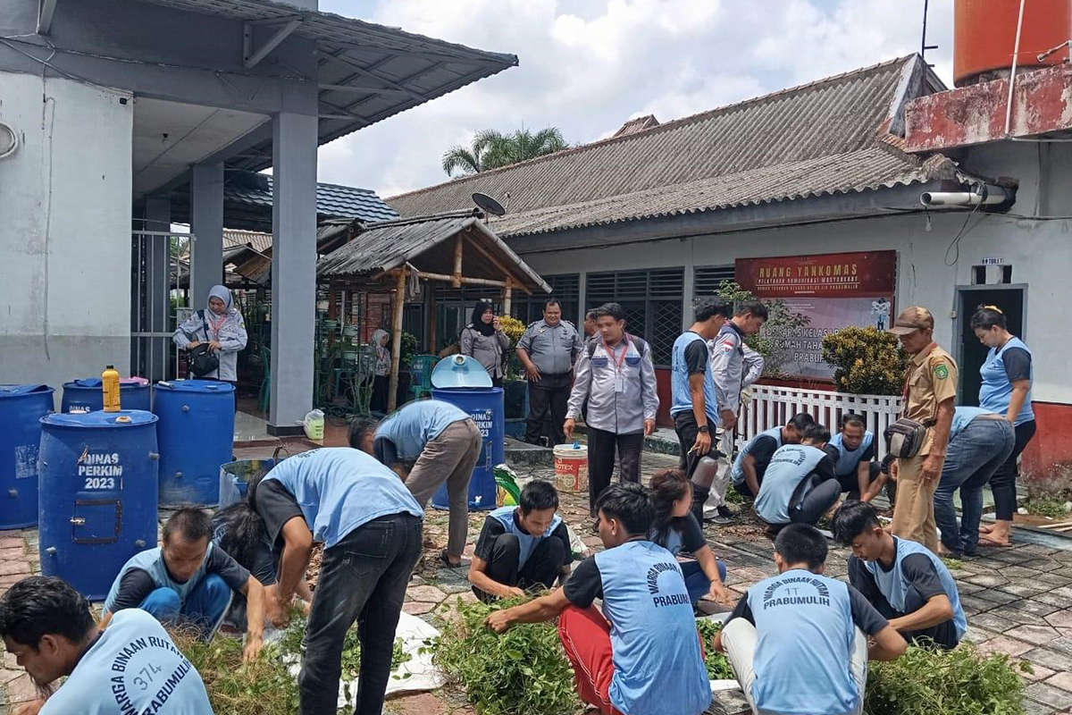 Dukung Swasembada Pangan, Kepala Kanwil Kemenkumham Sumsel Terobos Program Asta Cita di Lapas dan Rutan