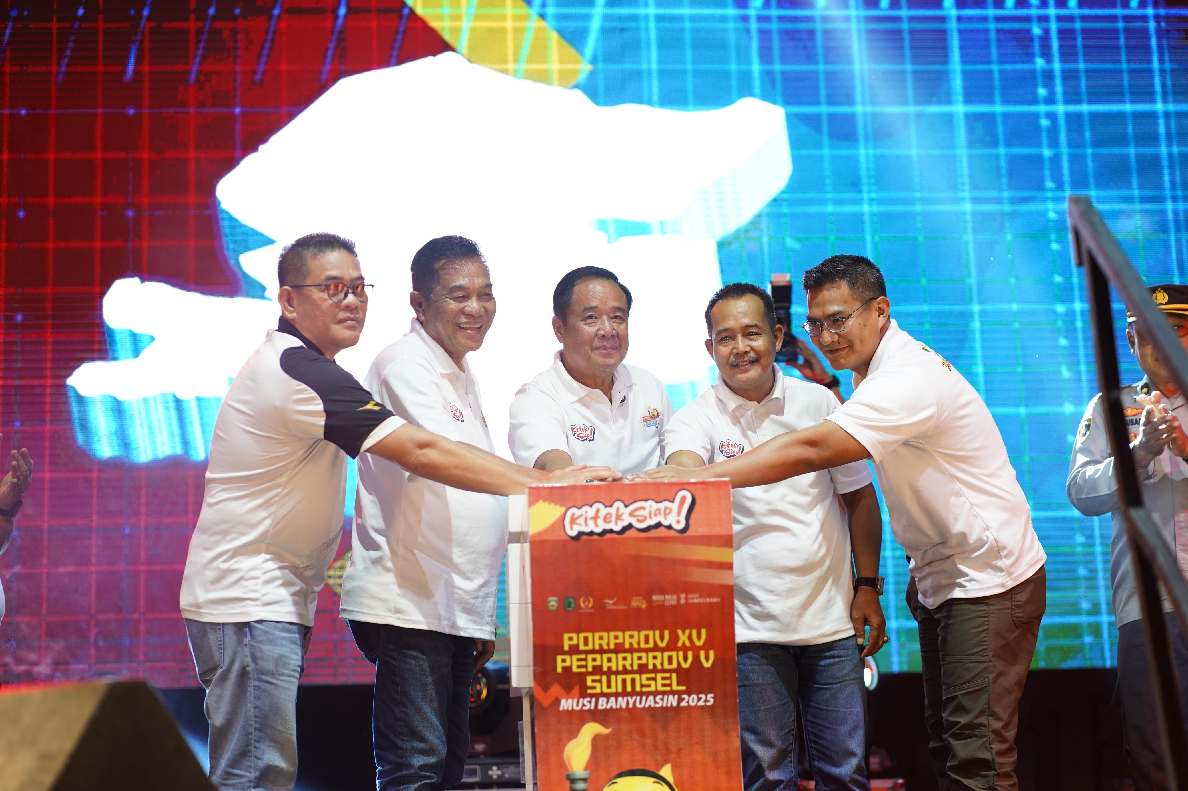Festival Kitek Nia 2025 dan Launching Porprov, Wagub Cik Ujang: Kuliner dan Olahraga Satukan Masyarakat Sumsel