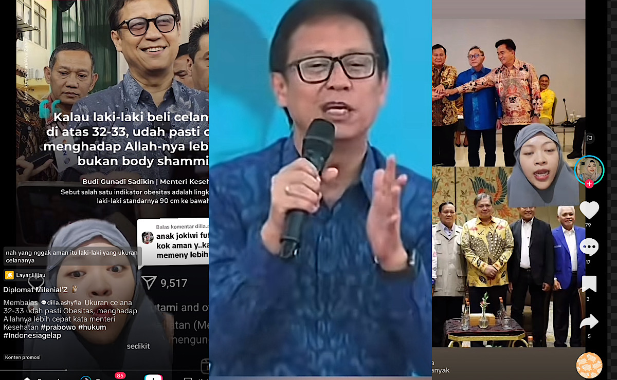 Blunder Menkes Sebut Pria Ukuran Celana Diatas 32-33 Lebih Cepat Menghadap Allah, Kok Malah Sindir Atasan