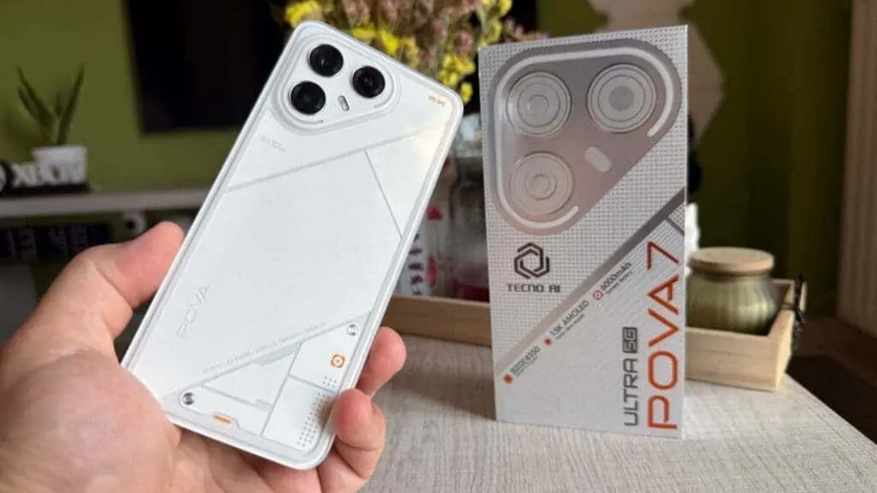 Alasan Tecno POVA 7 Ultra 5G Layak untuk Gaming: Baterai Jumbo, Performa Gahar, Desain Futuristik