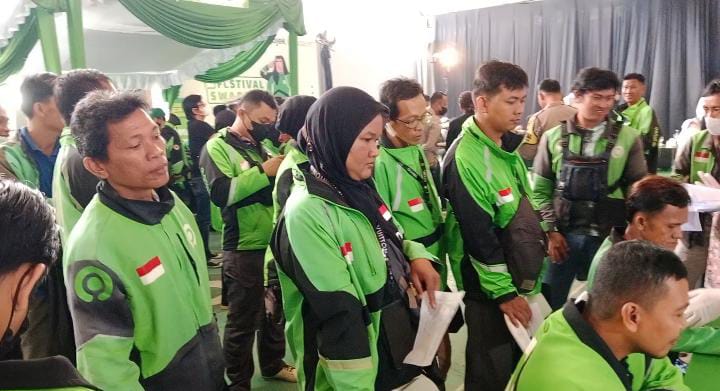 Kota Palembang PPKM Level I, Penghasilan Driver Online Masih Normal