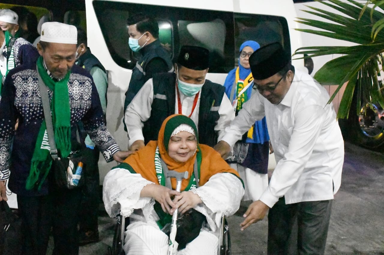 Kloter 20 Tiba di Tanah Air, Debarkasi Palembang Sisakan 2 Kloter Lagi