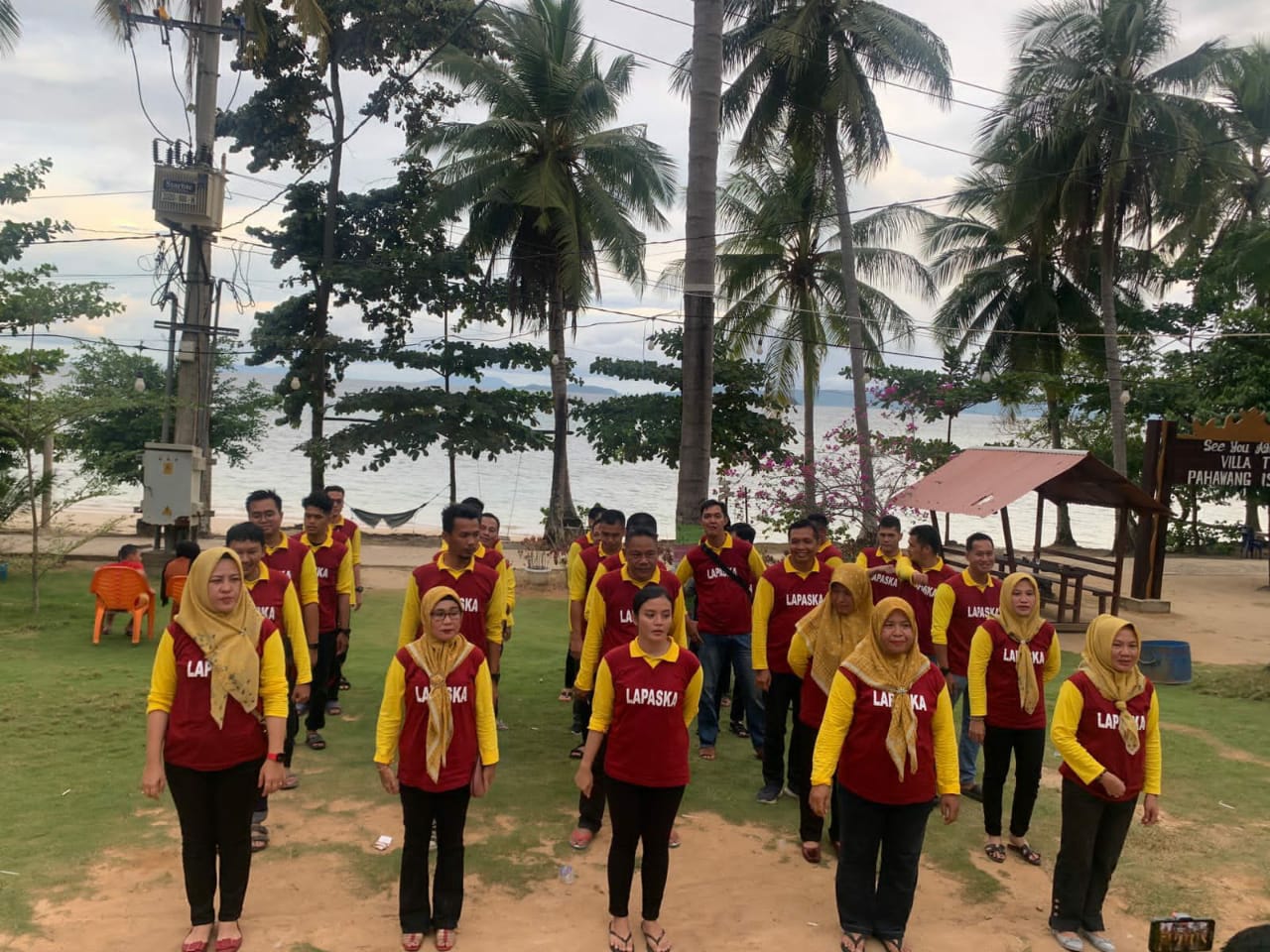 Lapas Kayuaagung Beri Pembinaan Fisik Mental dan Disiplin Pegawai