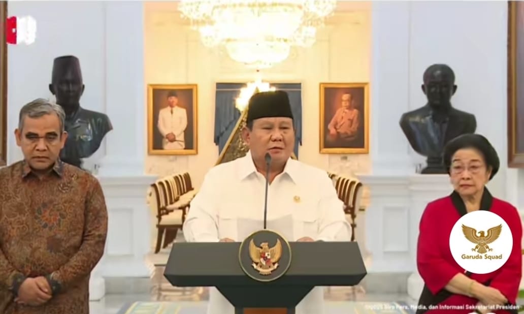 Begini Pernyataan Tegas Presiden Prabowo Subianto di Dampingi Pimpinan Partai Politik