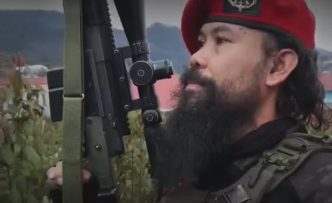 WOW! Sniper Kopassus Berjenggot Panjang Dikerahkan ke Papua Buat Lawan KKB