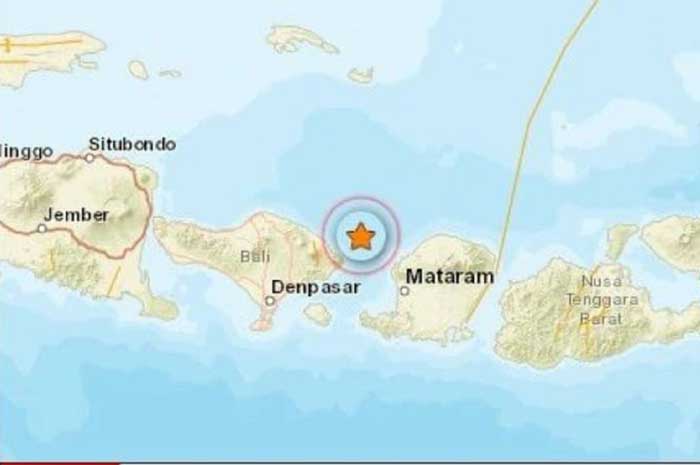 Dua Wilayah Bali Dilanda Gempa, ini Kekuatannya...