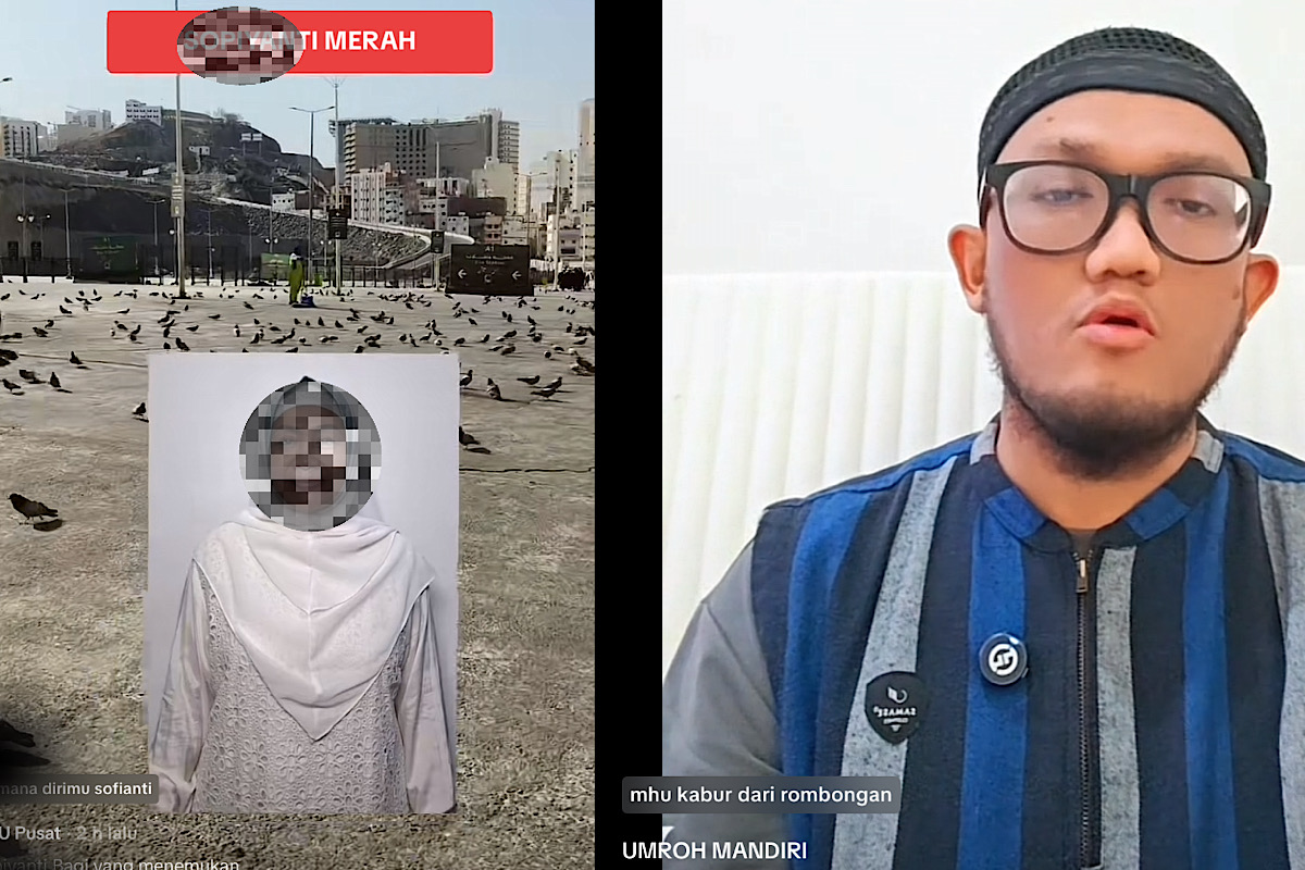 Viral Jemaah Umroh Kabur Diduga Temui Cowok Arab Atau Kepengen Jadi TKI Kaburan
