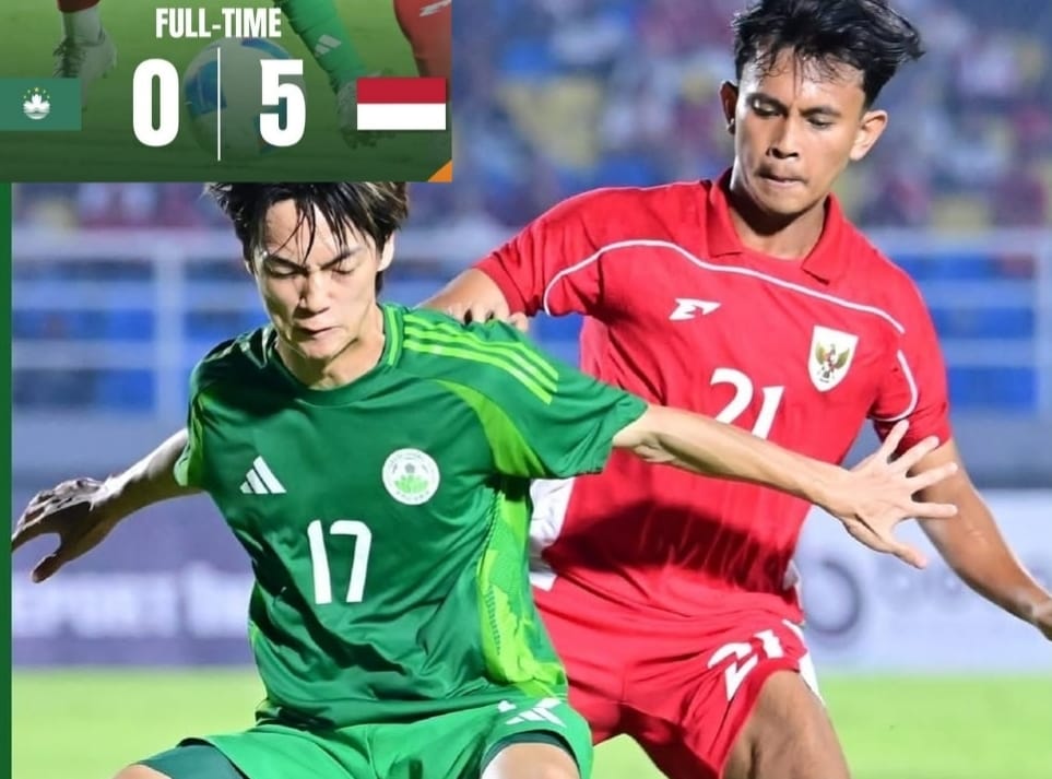 Timnas Indonesia U-23 Pesta Gol, Jinakkan Makau 5-0 di Kualifikasi Piala Asia U-23, Ini Klasemen Sementaranya