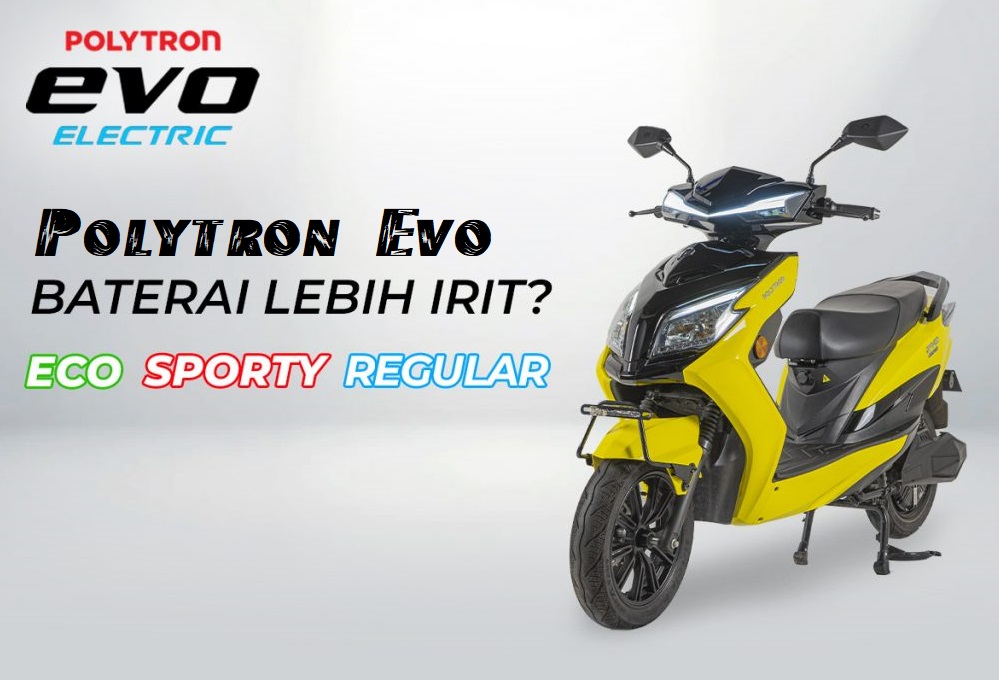 Polytron Evo: Motor Listrik Futuristik Andalkan Baterai Swap dan Desain Modern