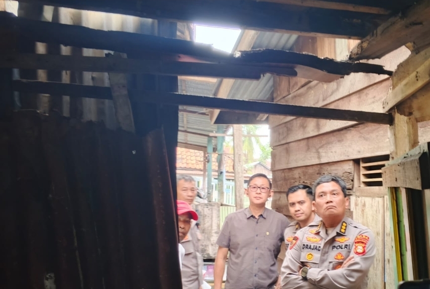 Polri Peduli! Karo SDM Polda Sumsel Cek Lokasi Bedah Rumah di 13 Ulu Palembang, Ground Breaking Segera Digelar