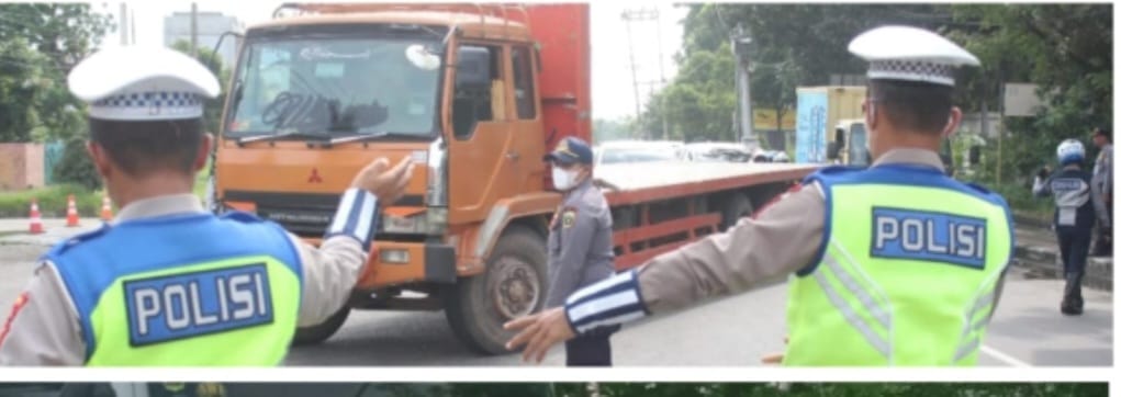 Sosialisasi Perwali Kota Palembang, Putar Balikan Truk Besar Angkutan Barang di Luar Jam Operasional