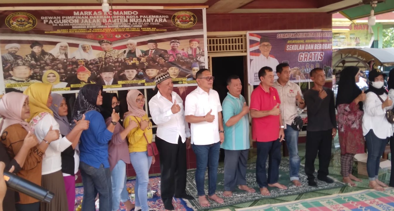 Ketua Rumah Bersama Heri Amalindo Lanjutkan Road Show di Kecamatan Kertapati Palembang