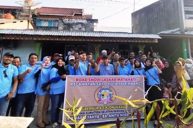 Laskar MataHati Optimis Mawardi Yahya-Anita Noeringhati Menang 70 Persen di Pilgub Sumsel 2024