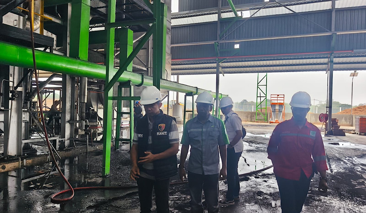 Operational Boiler Pabrik Sawit PT APS Terluka Bakar 45 Persen, Kini Dirawat di RSUD HM Rabain