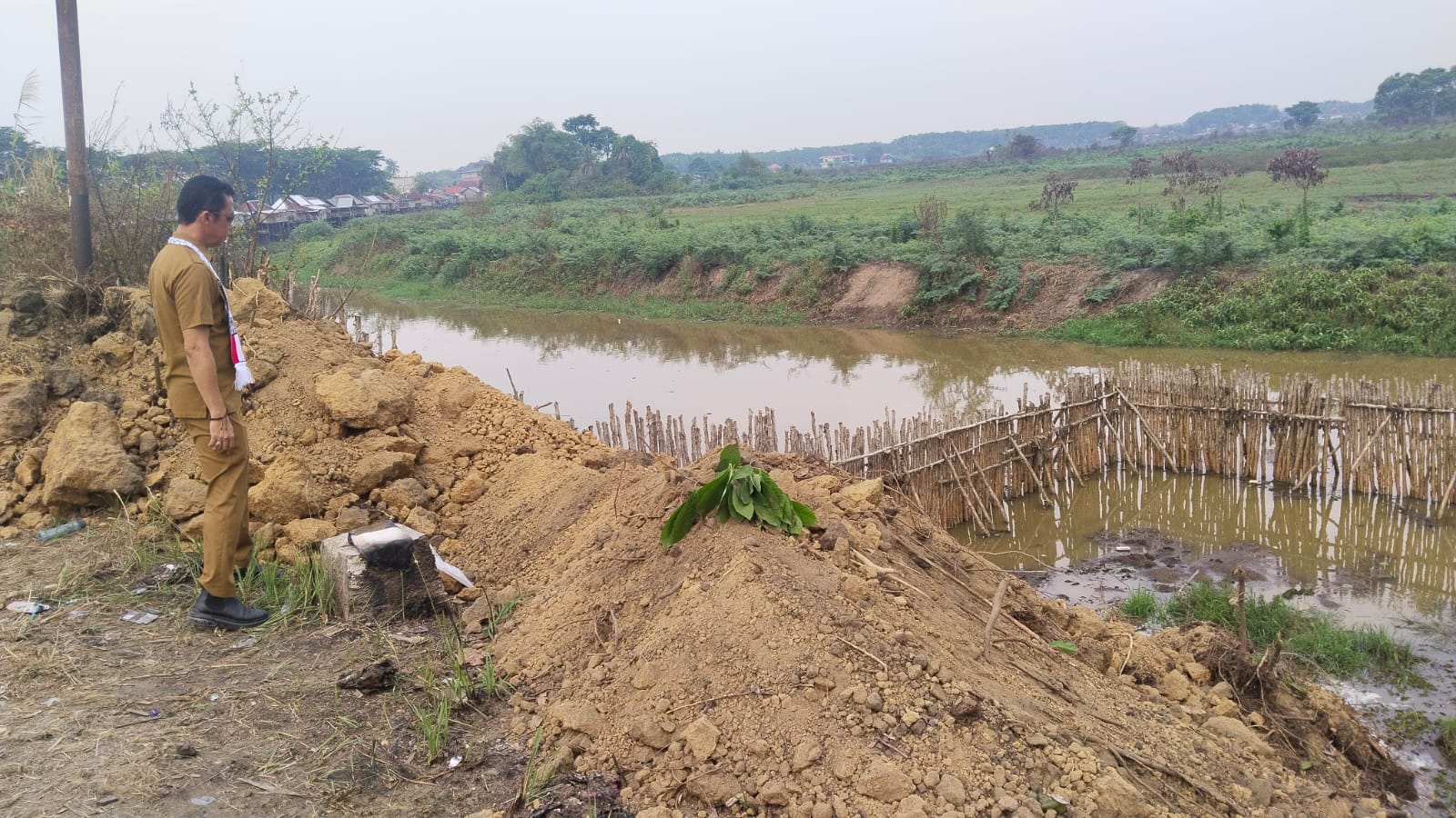 Daerah Aliran Sungai di Ogan Ilir Hendak Ditimbun, Kades Ungkap Sosok yang Mengklaim Pemilik Lahan