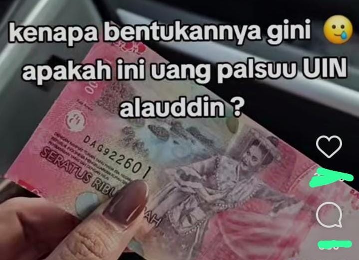 Tarik Duit di ATM, Warga Palembang Diduga Dapat Uang Palsu, Netizen Malah Salah Fokus 2 Hal Ini 