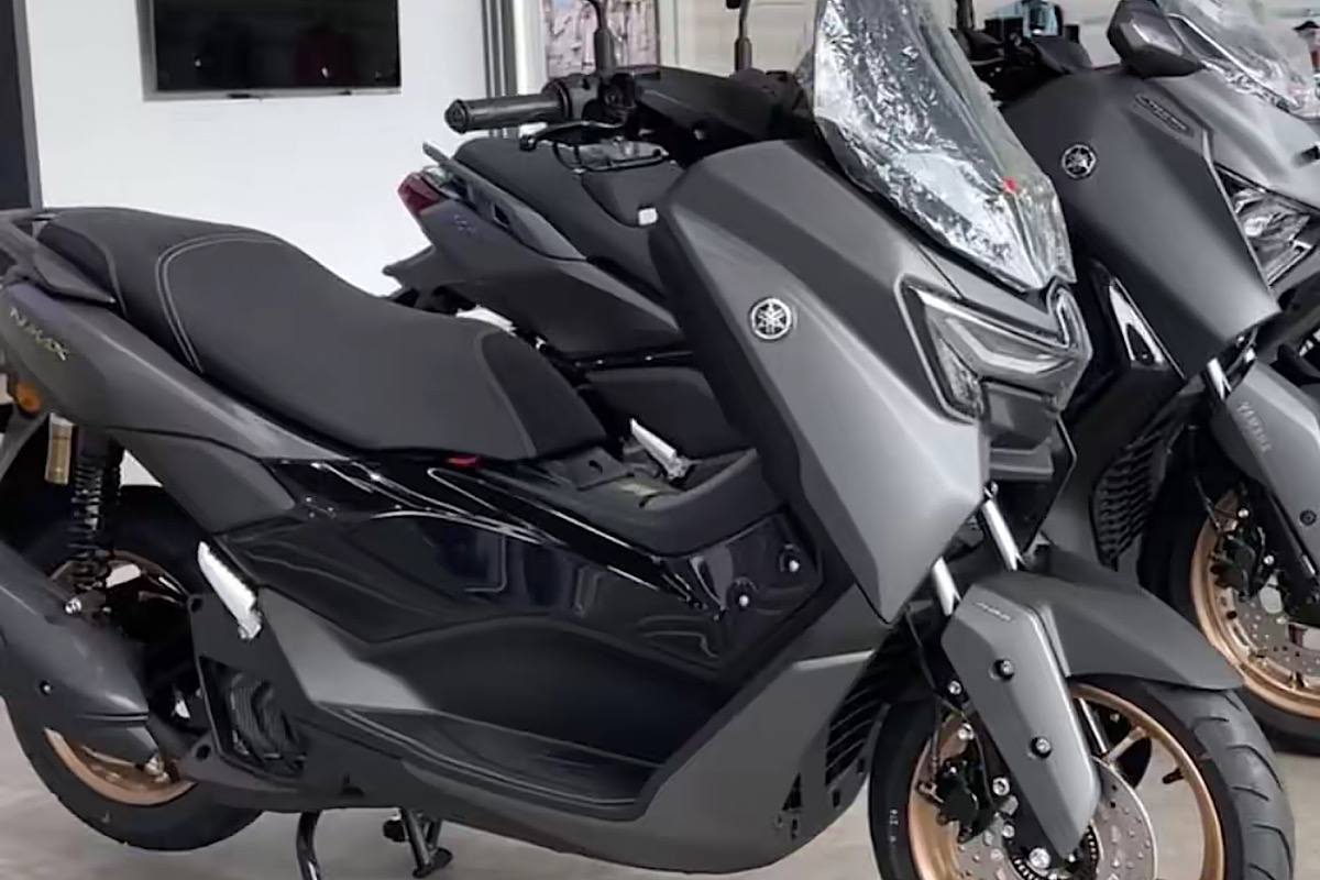 NMAX Turbo Hadirkan Warna Ceramic Grey, Motor Maxi Tampak Makin Premium, Elegan Tapi Tetap Agresif