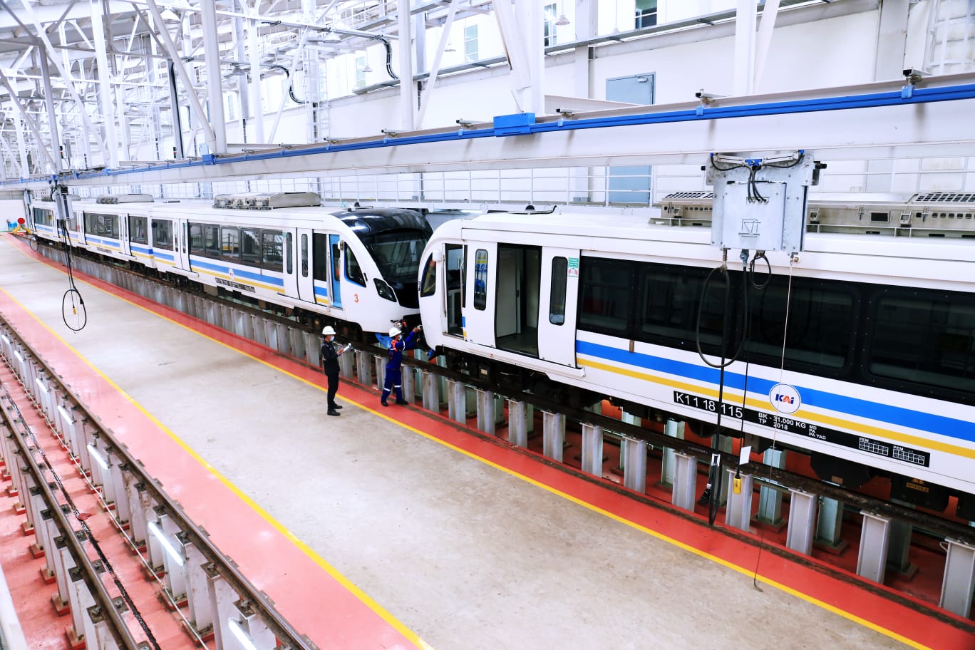 Perawatan Rutin LRT Sumsel di Depo Jakabaring: Menjaga Keandalan dan Keamanan Transportasi Masa Depan