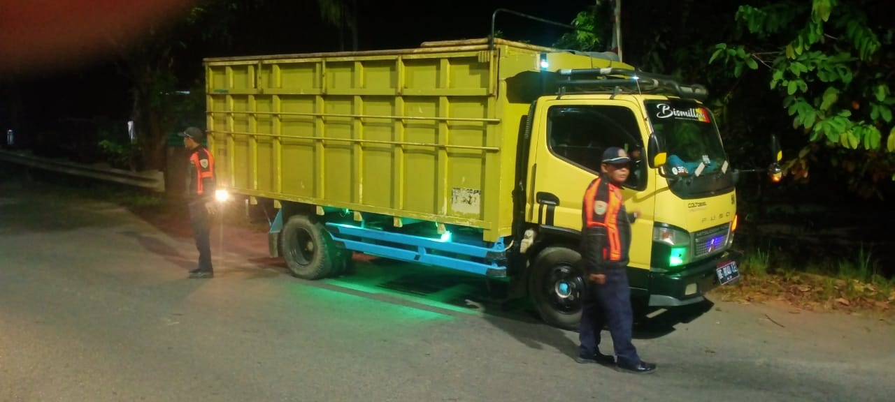 Membahayakan Pengguna Jalan, Tim Terpadu Muara Enim Tertibkan Angkutan Batubara 