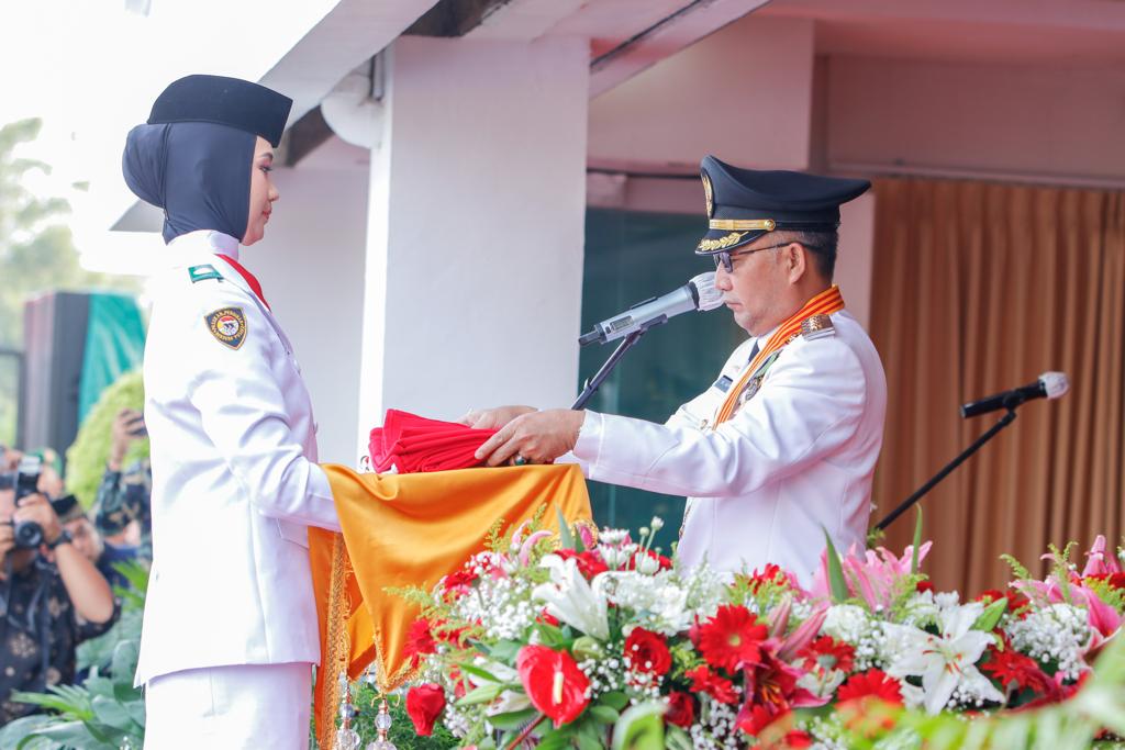 Upacara Hut Ri Ke 78 Di Kabupaten Muba Berjalan Dengan Khidmat Dan Sukses