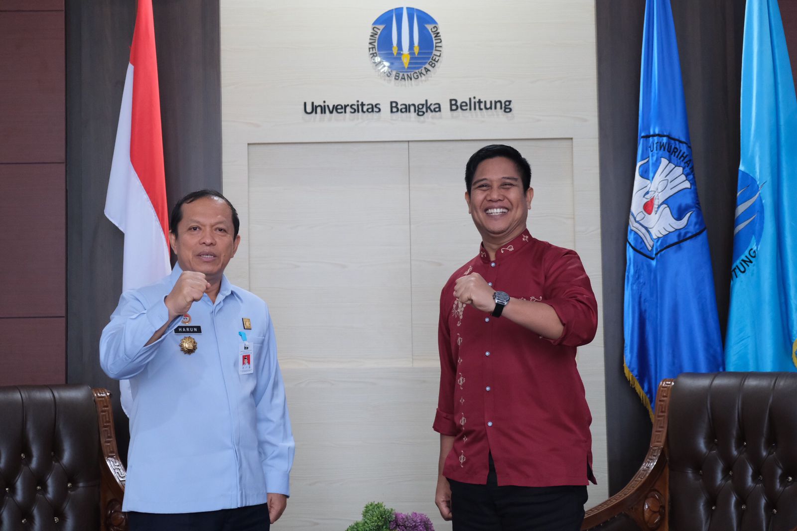 Kakanwil Harun Sulianto Sambangi Rektor Universitas Bangka Belitung, Ini yang dibahas