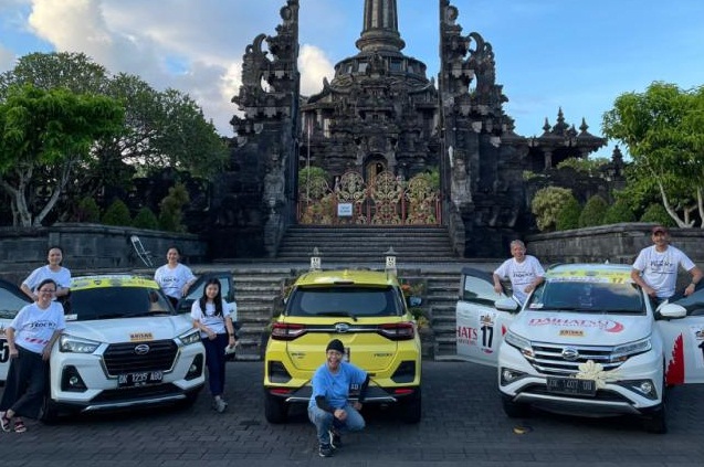 30 Peserta Nasional Ikut Kejurnas Time Rally Wisata 2023, Daihatsu Turunkan 6 Unit Mobil 