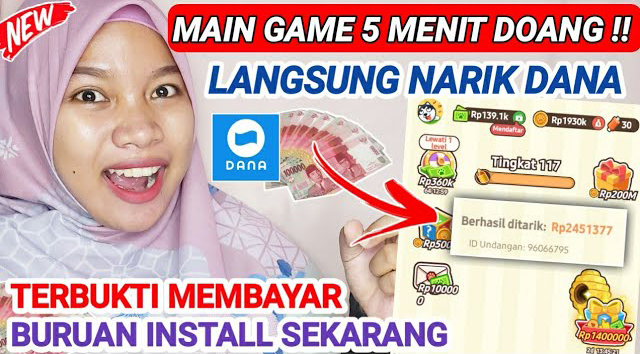 Buruan Instal, Game Ini Bisa Berikan Saldo DANA Gratis Hingga Rp2.451.000 Hanya dalam Waktu 5 Menit Saja