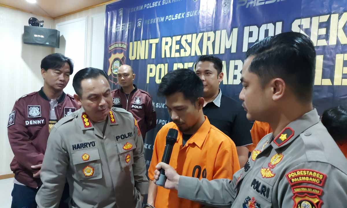 Otak Pelaku Perampokan Toko Kelontongan di Sukarami Palembang Diringkus di Lembang