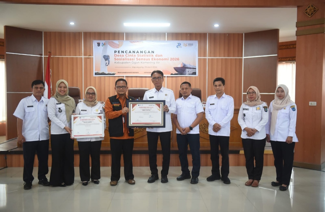 OKI Canangkan Desa Cinta Statistik 2026, Perkuat Tata Kelola Data dari Tingkat Kelurahan