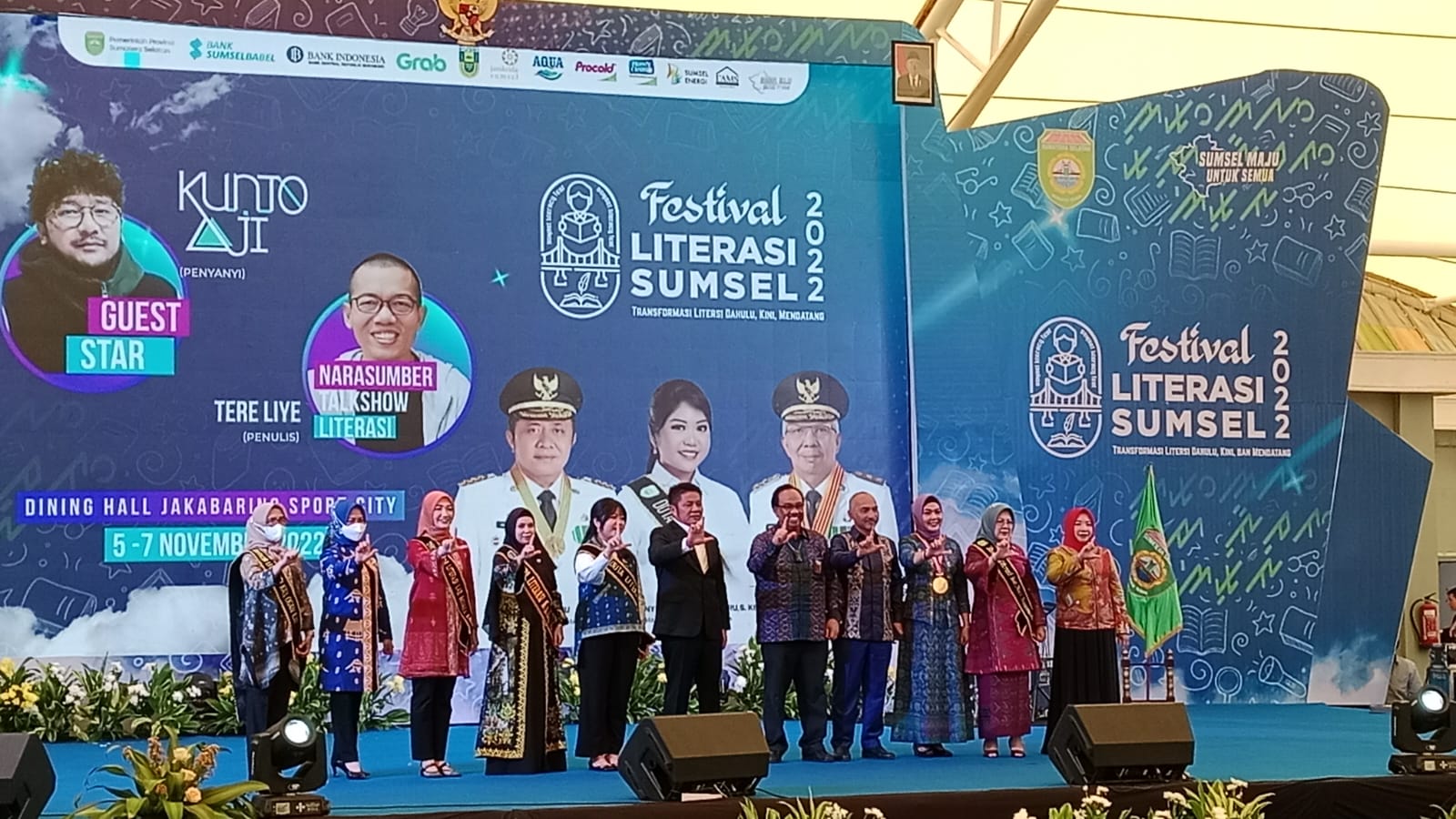 Festival Literasi Sumsel Dibuka, Minat Baca Harus Digalakkan