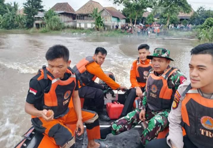 Pulang dari Kebun, Perahu Warga Rantau Panjang Ulu Ogan Ilir Karam, 1 Orang Hilang Terbawa Arus Sungai Ogan