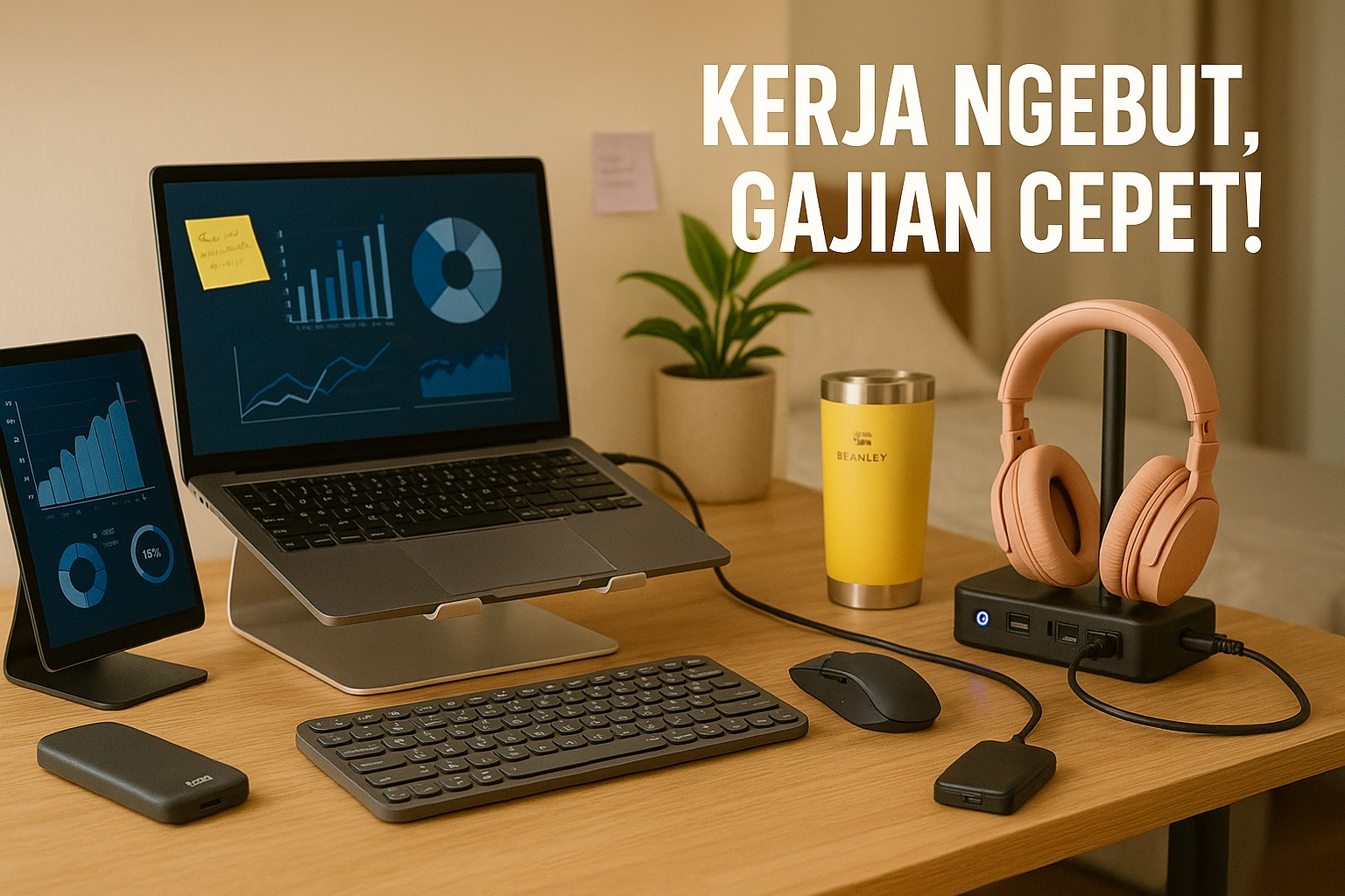 Pakai Gadget Murah Ini, Bergarasi dan Bekerja Lebih Cepat dan Gaji Cair Seketika!