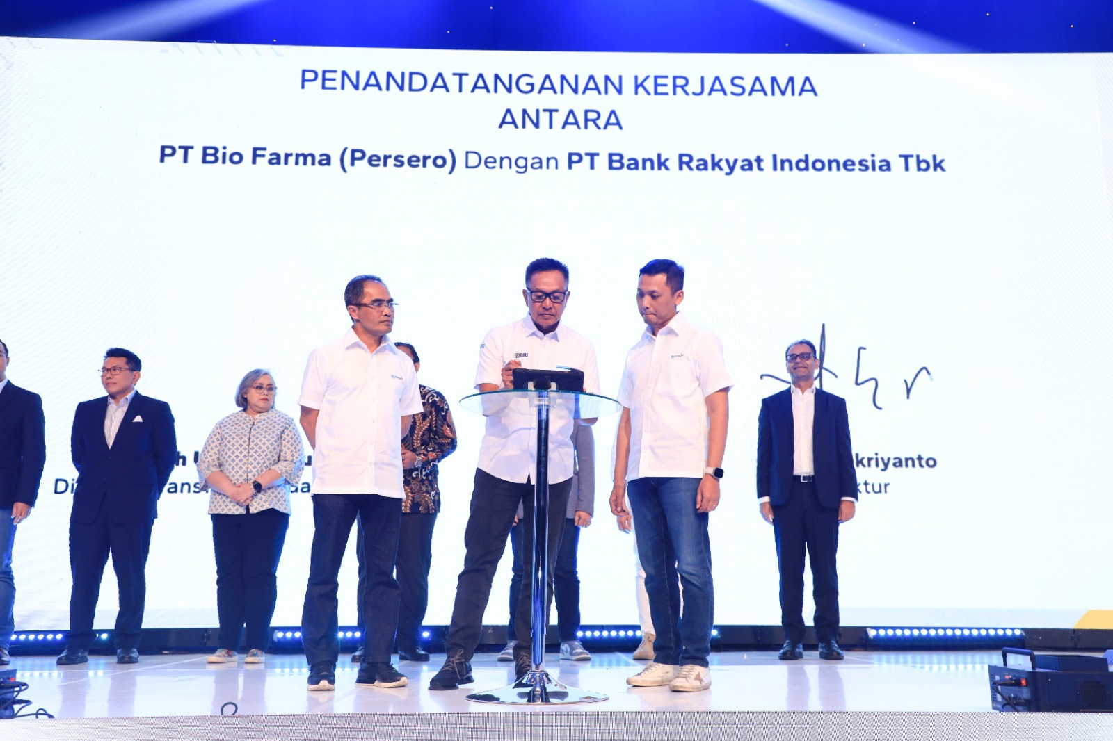 Permudah Layanan Keuangan, BRI Jalin Kolaborasi dengan Bio Farma Bangun Ekosistem Healthcare