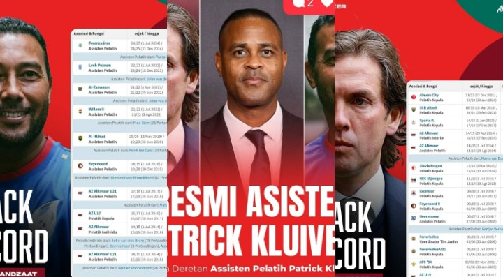 Profil 2 Asisten Pelatih yang Akan Jadi Partner Patrick Kluivert di Timnas Indonesia, Ada yang Lebih Senior?