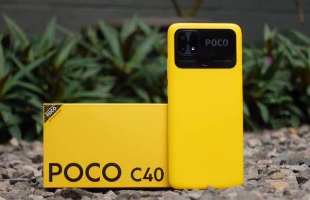 Smartphone Poco C40 Mengusung Desain Unik dengan Kapasitas Baterai Jumbo