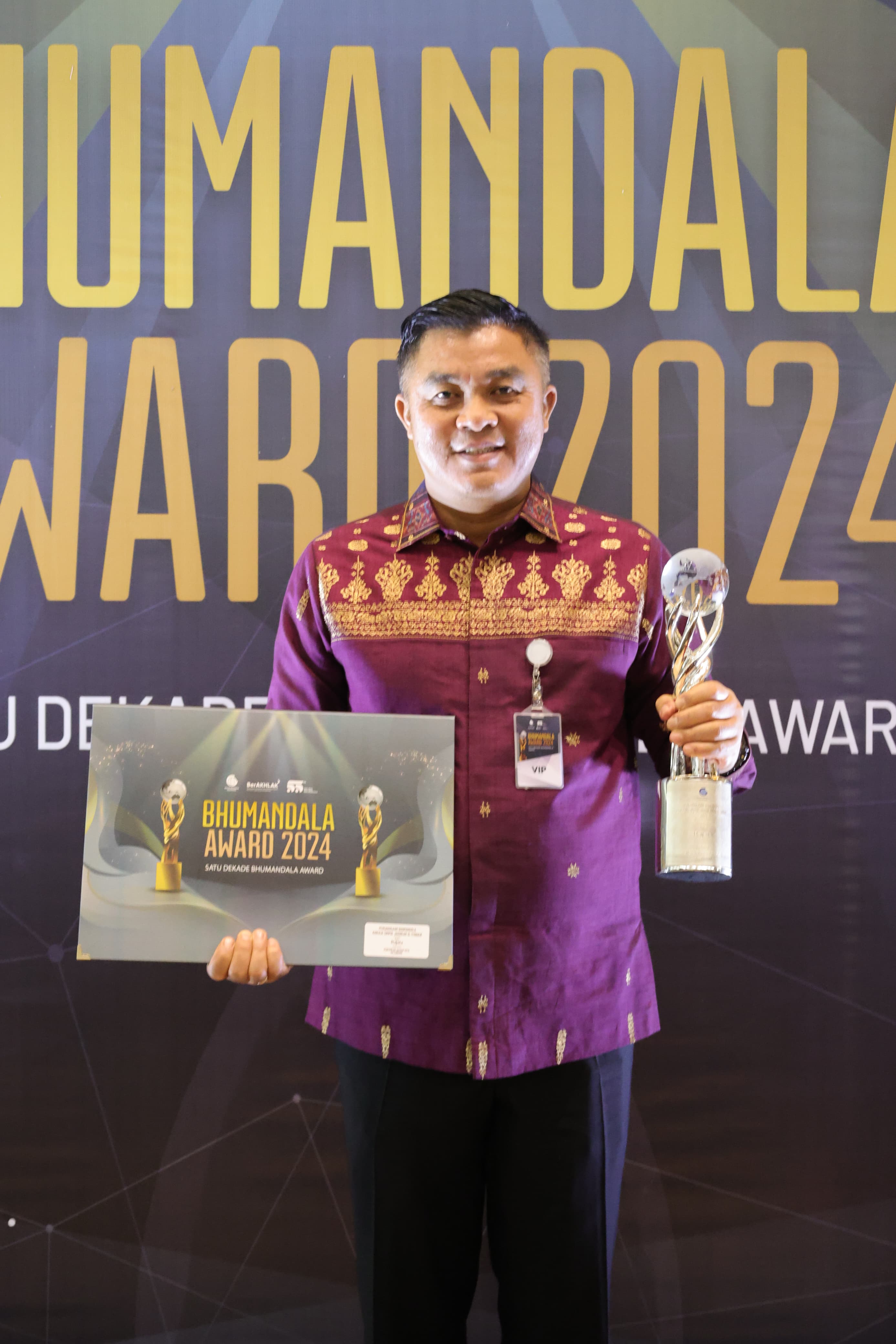 Hattrick Prestasi! Palembang Raih Bhumandala Award 2024, Konsisten Tiga Kali Berturut-turut