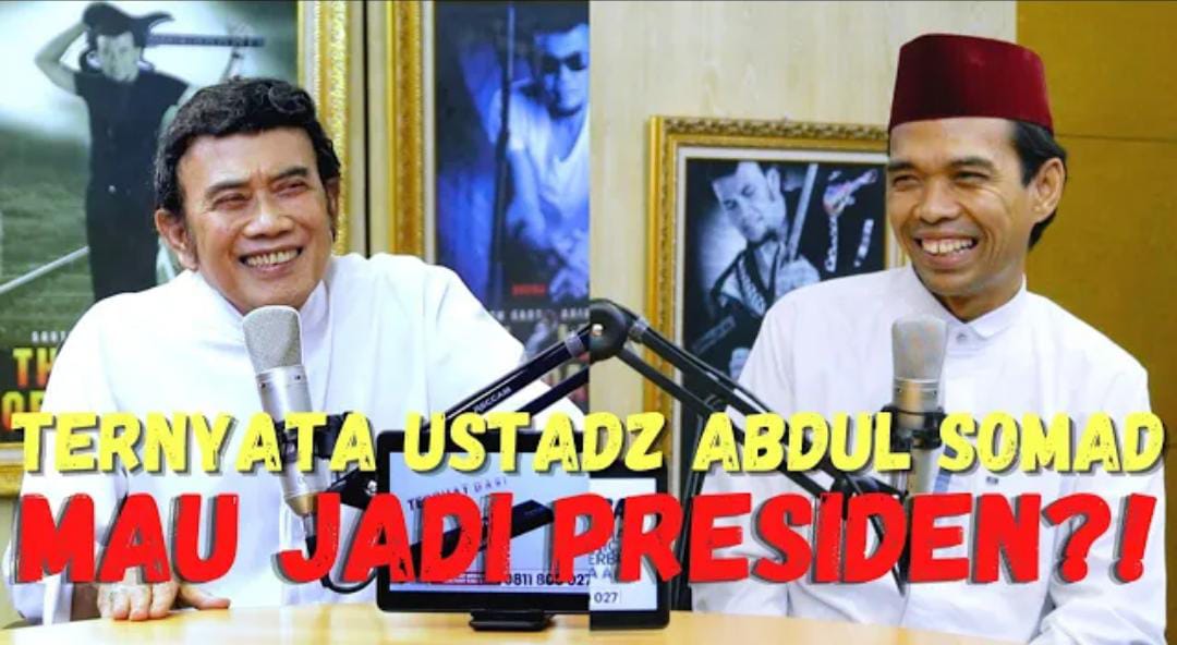 Ternyata Diam-diam Ustaz Abdul Somad Mau Nyalon Jadi Presiden, Warganet Heboh, Masa Iya Sih?